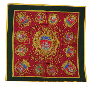 Hermes Carre 90 Les Armes De Paris Flvctvat Scarf… - image 1